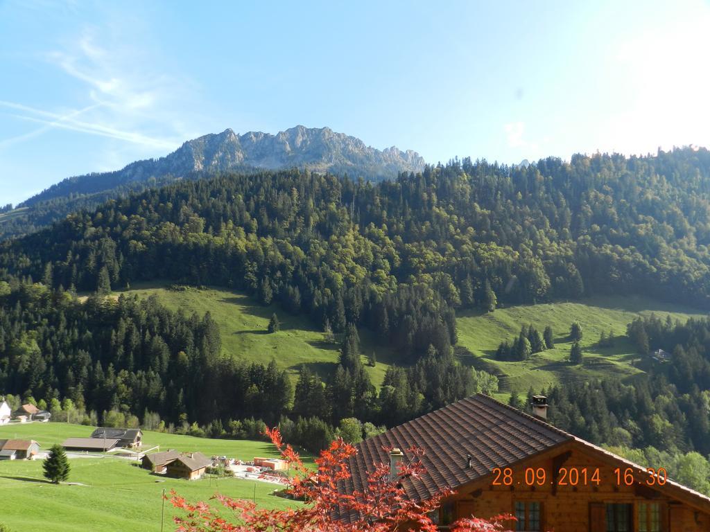 Bed and Breakfast Waldruhe Jaun Exterior foto